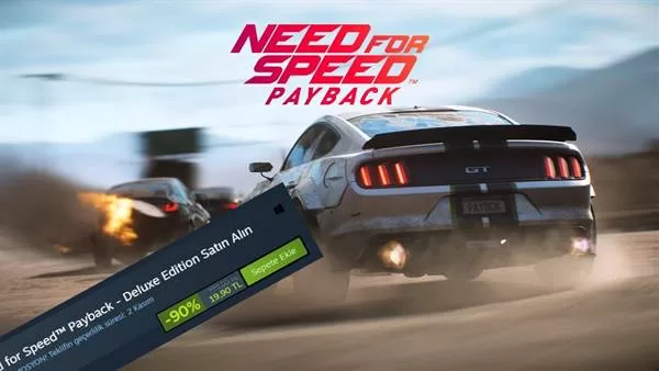 Need for Speed Payback Steam'de Yüzde 90 İndirimde!
