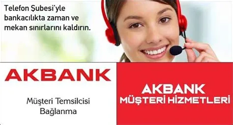 Akbank müşteri hizmetleri telefon numarası Direk bağlanma